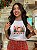 T-SHIRT DTF PAPAI NOEL CROCHÊ - BRANCO - Imagem 1