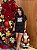T-SHIRT DTF MOOD SNOOPY NATALINO - PRETO - Imagem 4