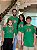 CAMISETA MASCULINA DTF MICKEY E MINNIE NATAL - VERDE BANDEIRA - Imagem 1