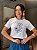 T-SHIRT DTF COSTUREIRA - BRANCO - Imagem 1