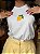 T-SHIRT DTF LIMÃO SICILIANO MINIMALISTA - OFF WHITE - Imagem 3