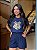 T-SHIRT DTF BRASÃO HOGWARTS - AZUL MARINHO - Imagem 4