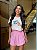 T-SHIRT DTF TOM E JERRY - ROSA ROMANTIC - Imagem 4