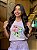 T-SHIRT DTF FLORZINHA, LINDINHA E DOCINHO - LILAS - Imagem 1
