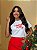 T-SHIRT DTF HELLO KITTY ESCRITA - BRANCO - Imagem 4