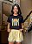 T-SHIRT DTF MINNIE FLORAL - PRETO - Imagem 4