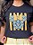 T-SHIRT DTF MINNIE FLORAL - PRETO - Imagem 2