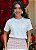 T-SHIRT PEROLAS - OFF WHITE - Imagem 1