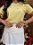 T-SHIRT PEROLAS - AMARELO MANTEIGA - Imagem 3