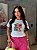T-SHIRT DTF MOOD STITCH NATALINO - BRANCO - Imagem 1