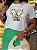 T-SHIRT DTF TURMA DO MICKEY LUZES DE NATAL - OFF WHITE - Imagem 3