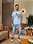 CAMISETA MASCULINA DTF LIVING EASY - AZUL CEU - Imagem 5