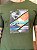 CAMISETA MASCULINA DTF KEEP YOUR CHIN UP - VERDE MILITAR - Imagem 3