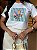 T-SHIRT DTF ARARAS LISTRAS AZUIS - OFF WHITE - Imagem 2