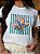 T-SHIRT DTF ARARAS LISTRAS AZUIS - OFF WHITE - Imagem 3