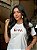 T-SHIRT DTF LOVE ESCRITA - OFF WHITE - Imagem 1