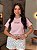 T-SHIRT DTF AMOR ESCRITA - ROSA ROMANTIC - Imagem 1