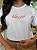 T-SHIRT DTF BLESSED - BRANCO - Imagem 3