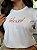 T-SHIRT DTF BLESSED - BRANCO - Imagem 2