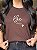 T-SHIRT DTF BE POSITIVE - MARROM EXPRESSO - Imagem 2