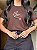 T-SHIRT DTF BE POSITIVE - MARROM EXPRESSO - Imagem 3