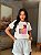T-SHIRT DTF HI HEY HELLO - OFF WHITE - Imagem 1