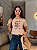 T-SHIRT DTF LOVE YOU SO COFFEE - BEGE DUNAS - Imagem 1