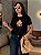T-SHIRT DTF PAPAI NOEL CANECA - PRETO - Imagem 1