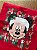 T-SHIRT DTF MICKEY NATAL XADREZ - VERMELHO - Imagem 2