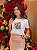 T-SHIRT DTF DOCES DE NATAL - OFF WHITE - Imagem 1