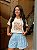 T-SHIRT DTF FLOWER MARKET CALIFORNIA - BEGE NATURAL - Imagem 4