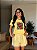 T-SHIRT DTF DREAM PEONIAS - AMARELO MANTEIGA - Imagem 1