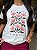 T-SHIRT DTF FLOWER MARKET BARCELONA - OFF WHITE - Imagem 3