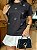 T-SHIRT DTF FLORZINHAS TOTAL STRASS - PRETO - Imagem 4