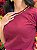 T-SHIRT PEROLAS NA GOLA - BORDO - Imagem 2