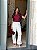 T-SHIRT PEROLAS NA GOLA - BORDO - Imagem 7