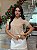 T-SHIRT PEROLAS NA GOLA - BEGE DUNAS - Imagem 4