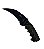 FACA ESPORTIVA KARAMBIT C/ BAINHA - Imagem 1