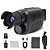Dispositivo de Visão Noturna Monocular 1080P HD Câmera Infravermelha 5X Zoom D - Imagem 29