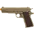 Pistola de Pressão KWC 1911 Mola TAN 6 mm + Alvo - Imagem 7