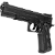 Pistola de Pressão CO2 Rossi 1911 Tactical 4,5 mm + Alvo - Imagem 4