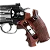 Revolver de Pressão CO2 Rossi Niquelado 6 Polegadas 4,5 mm + Cápsula de Co2 + Esfera + Alvo - Imagem 5