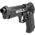 Pistola de Pressão CO2 Rossi M92 FS Dual Ammo Blowback 4,5 mm + Capa + Cápsula de Co2 + Alvo - Imagem 5