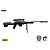 Carabina de Pressão Rossi Black Ops Gas Ram 5,5 mm + Luneta + Chumbinho + Alvo - Imagem 1