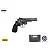 Revolver de Airsoft CO2 Rossi Oxidado 4 Polegadas 6 mm + Cápsula de Co2 + Maleta Plastica - Imagem 1