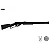 Carabina de Pressão Rossi Cowboy Lever Action Polímero 4,5 mm + Esferas de Aço + Alvo - Imagem 1