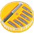 Bits / Ponteira CRV C/ 7PC Enc 1/4 VONDER - Imagem 4