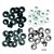 Ilhós WeR - Kit com 60 peças de ilhoses - Imagem 9