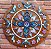 Mandala Cerâmica Artesanal 60 cm - Imagem 1