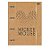Caderno Argolado Kraft Mickey Mouse College / Jandaia - Imagem 1